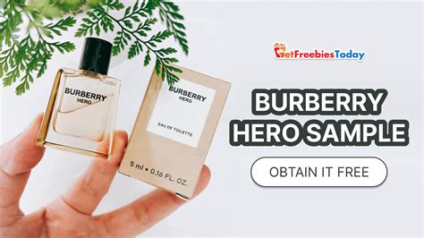 Burberry Hero sample